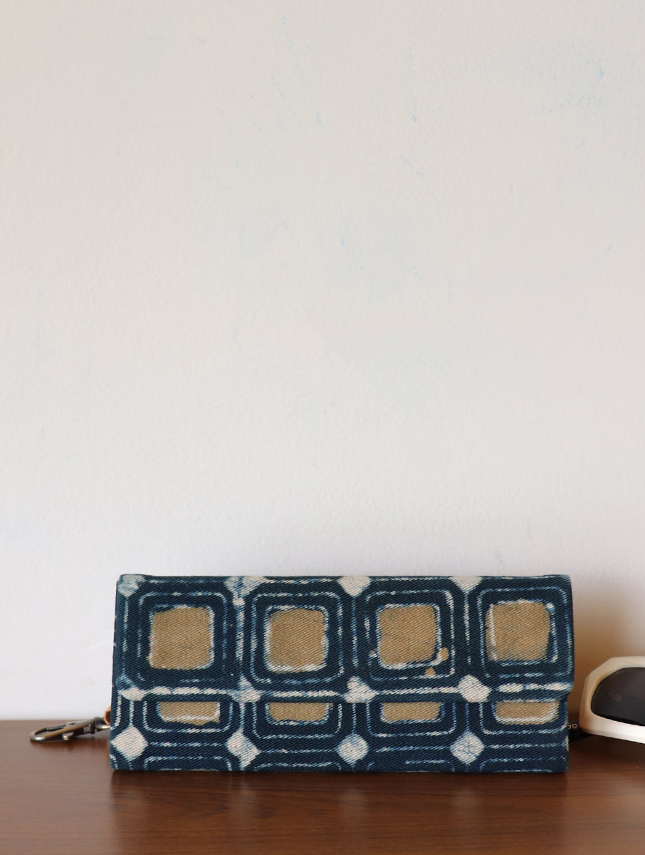 Foldable Multi Box Dabu printed and cork Specs Case