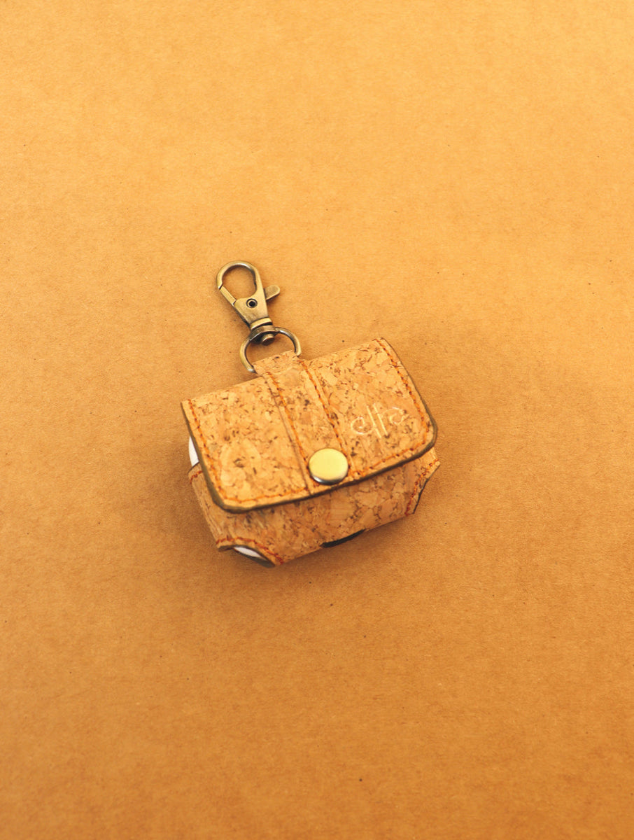 Natural Vegan Leather Cork Air Pods Pro(2nd generation) Case