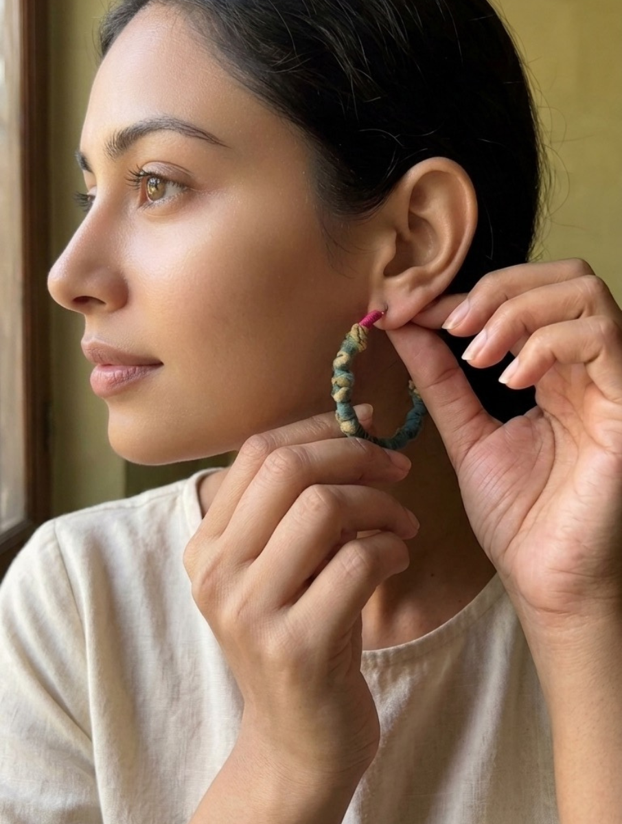 Upcyled Earring