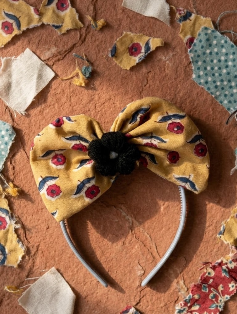 Mustard Upcyled Hairband