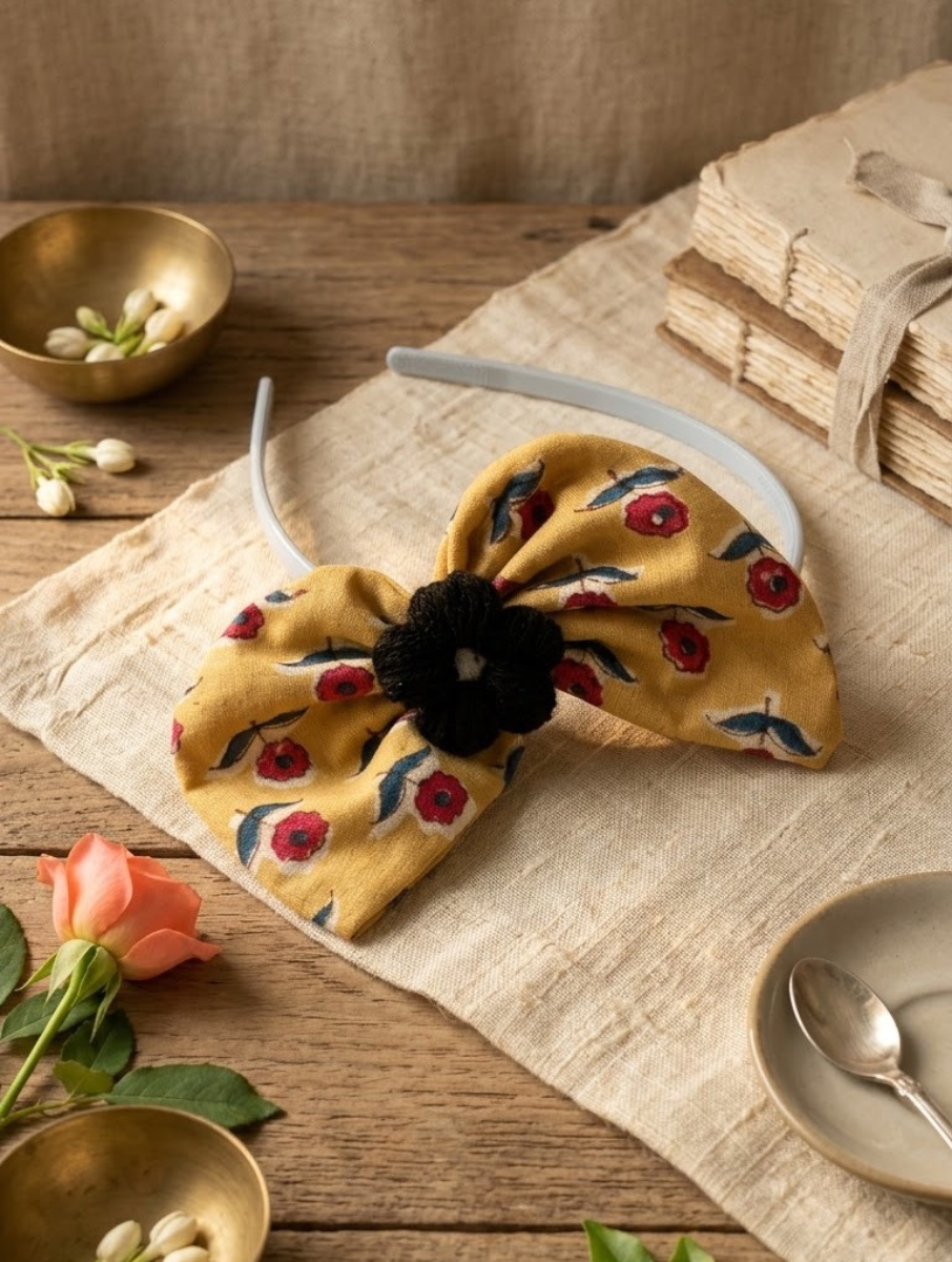 Mustard Upcyled Hairband