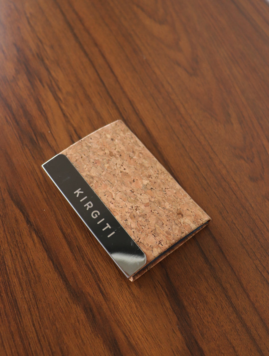 Natural Cork Card Holder